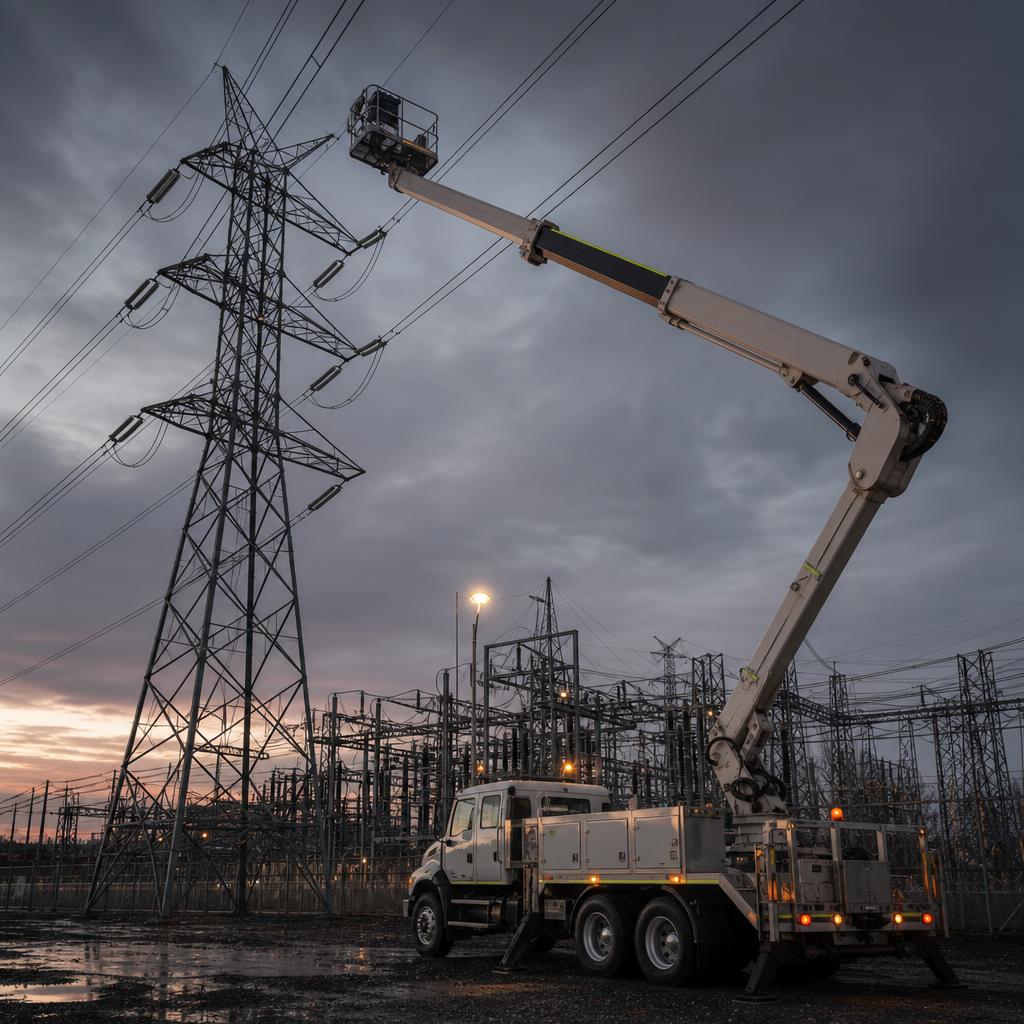 Elevated work platform deployed on a major infrastructure project
