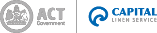 ACT Government · Capital Linen Service logo