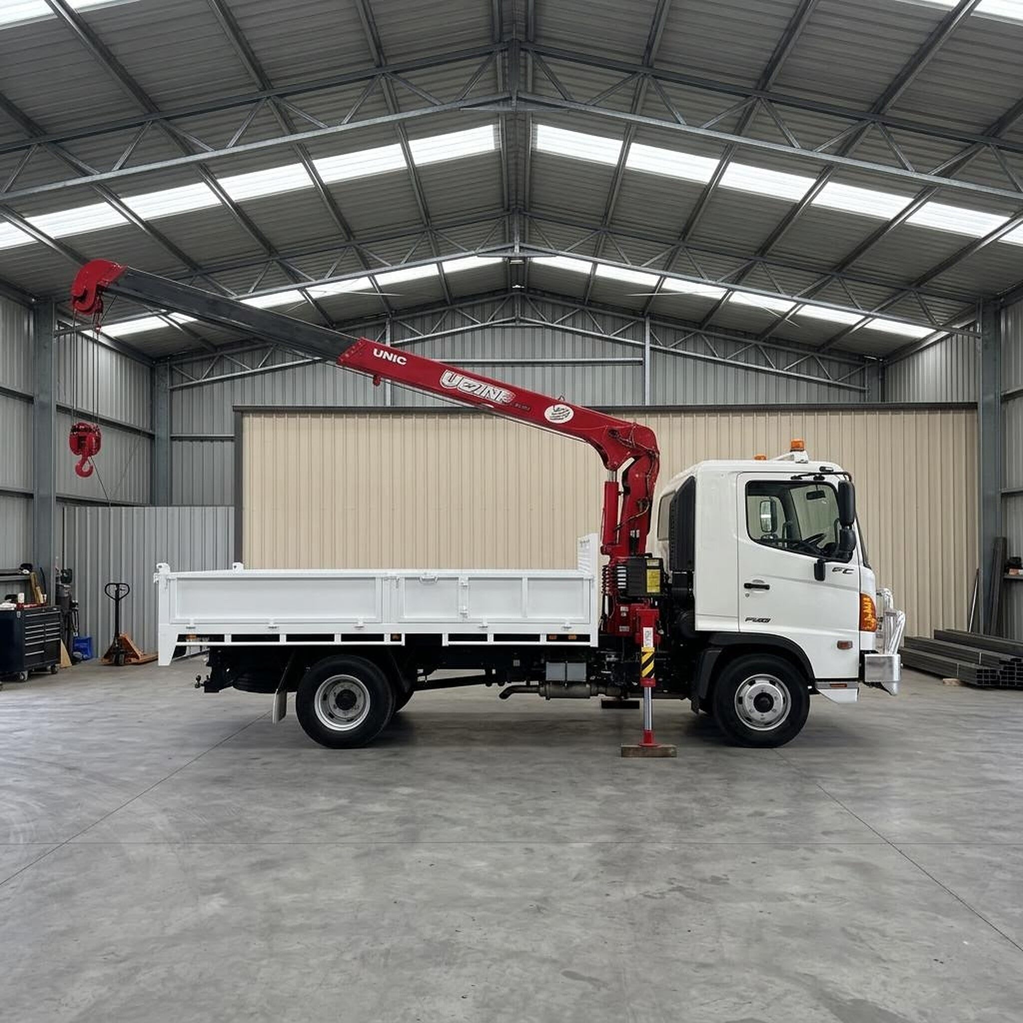 2016 Hino FC 500 UNIC V290 crane tipper truck for sale Sydney