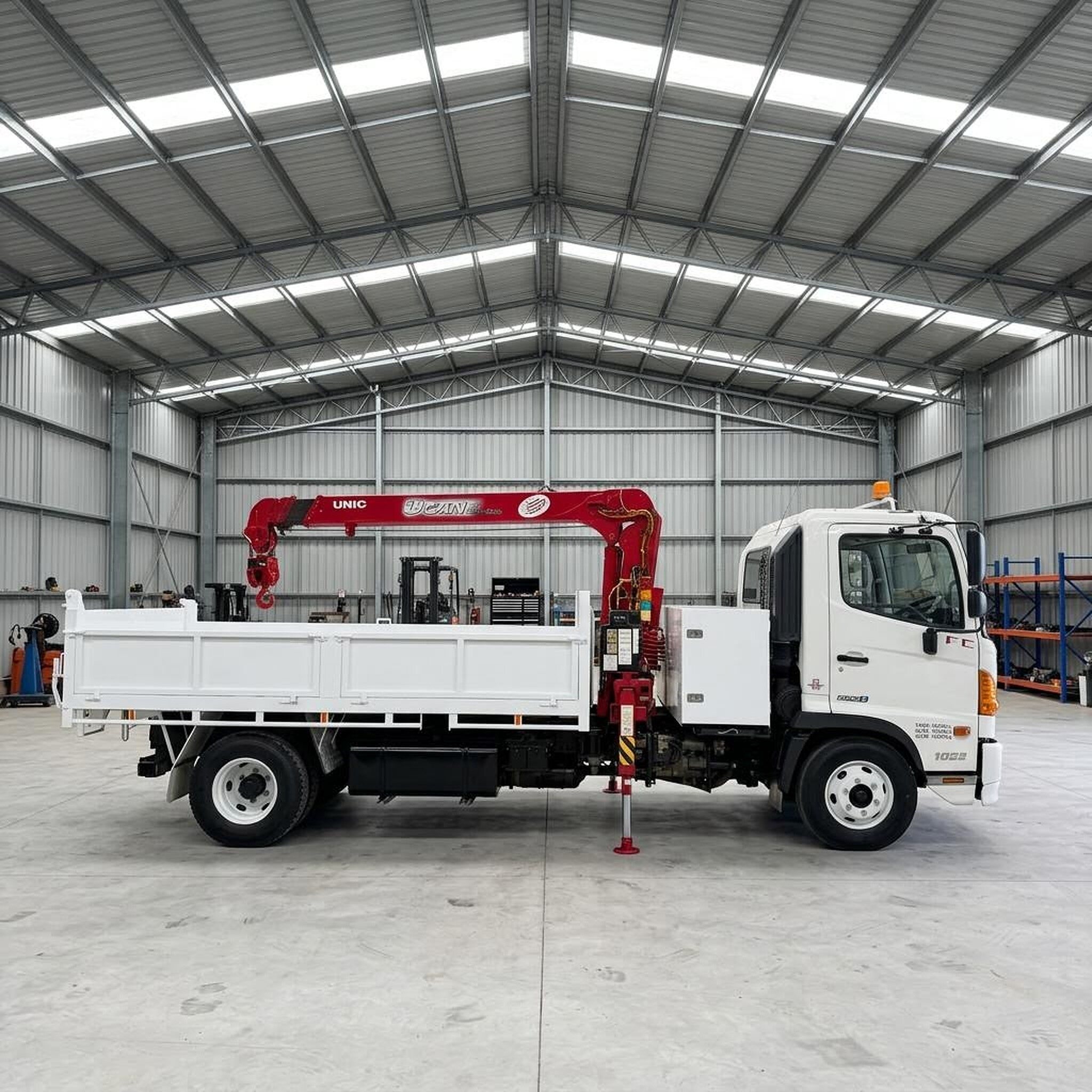 2016 Hino FC 500 UNIC V290 crane tipper truck for sale Sydney