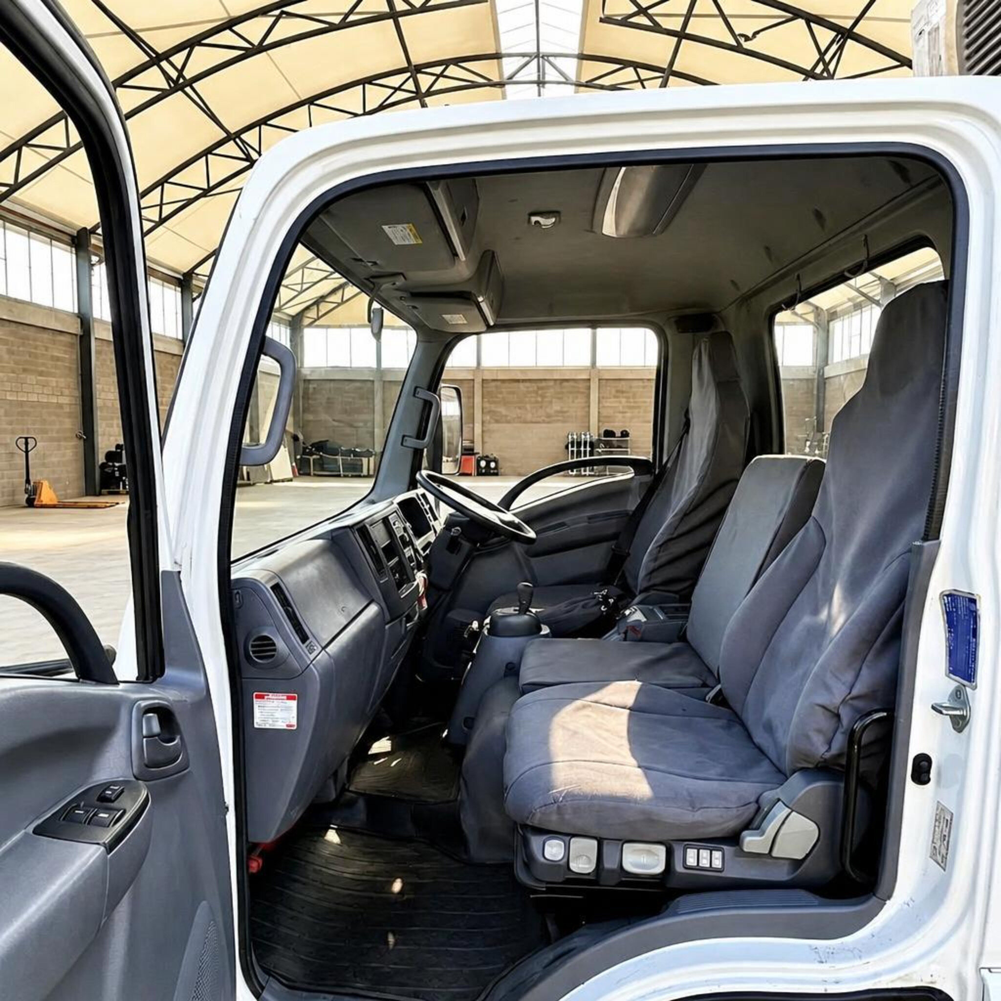 Used Isuzu EWP truck with current 5-year major inspection